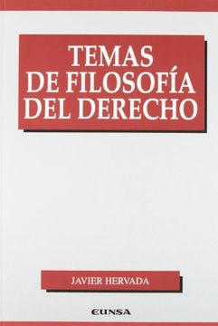 portada Temas de Filosofía del Derecho (in Spanish)