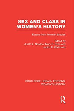 portada Sex and Class in Women's History (en Inglés)