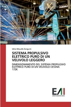 portada Sistema Propulsivo Elettrico Puro Di Un Velivolo Leggero (en Italiano)