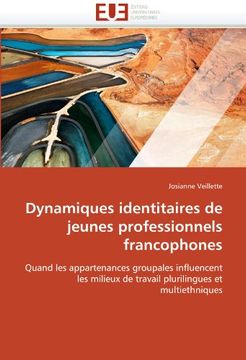 portada Dynamiques Identitaires de Jeunes Professionnels Francophones