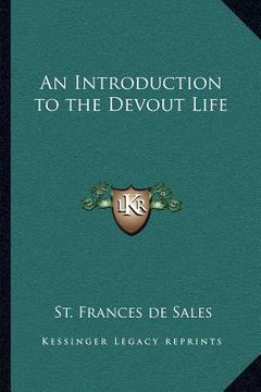 portada an introduction to the devout life (en Inglés)