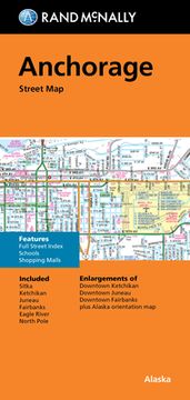 portada Rand McNally Folded Map: Anchorage Street Map (en Inglés)