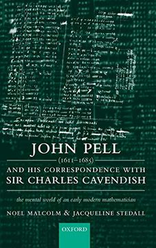 portada John Pell (1611-1685) and his Correspondence With sir Charles Cavendish: The Mental World of an Early Modern Mathematician (en Inglés)