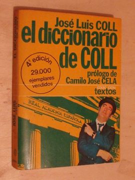 portada El Diccionario de Coll (Colección Textos)