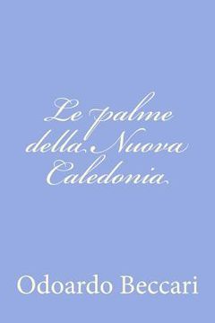 portada Le palme della Nuova Caledonia (in Italian)