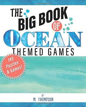 portada The big Book of Ocean Themed Games: 140 Puzzles and Games! (en Inglés)