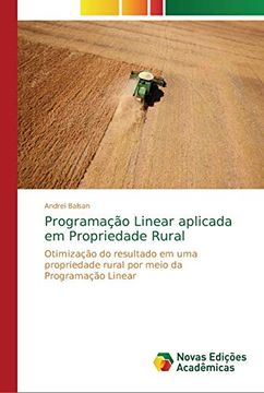 portada Programação Linear Aplicada em Propriedade Rural