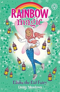 portada Elisha the eid Fairy: The Festival Fairies Book 3 (Rainbow Magic) (en Inglés)