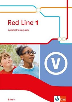 portada Red Line 1, Vokabeltraining Aktiv, Ausgabe Bayern, Realschule, Klasse 5, mit Lösungsheft