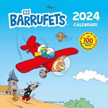 portada Calendari Barrufets 2024 (in Catalá)