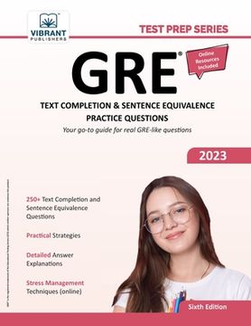 portada GRE Text Completion and Sentence Equivalence Practice Questions (en Inglés)