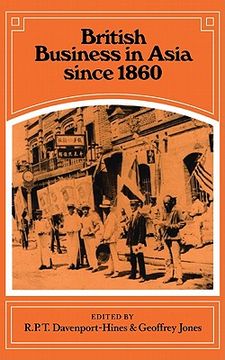 portada British Business in Asia Since 1860 (en Inglés)