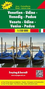 portada Veneto - Udine - Venice - Padua Road map 1: 150 000