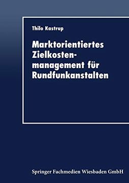 portada Marktorientiertes Zielkostenmanagement für Rundfunkanstalten (in German)