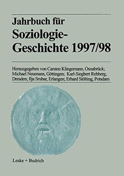 portada Jahrbuch Für Soziologiegeschichte 1997/98 (en Alemán)