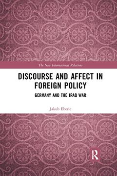 portada Discourse and Affect in Foreign Policy (New International Relations) (in English)