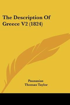 portada the description of greece v2 (1824) (en Inglés)