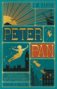 portada Peter pan (Lllustrated With Interactive Elements) (in English)