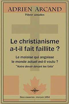 portada Le Christianisme A-T-Il Fait Faillite? (in French)