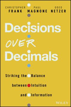 portada Decisions Over Decimals: Striking the Balance Between Intuition and Information (libro en Inglés)