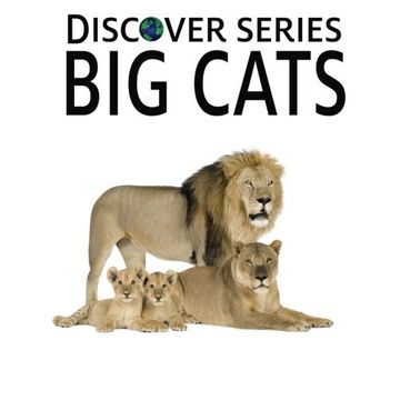 portada Big Cats: Discover Series Picture Book for Children