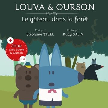 portada Louva & Ourson, le gâteau dans la forêt (en Francés)