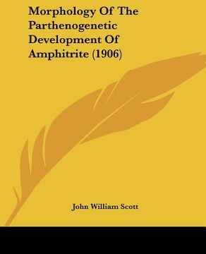 portada morphology of the parthenogenetic development of amphitrite (1906) (en Inglés)