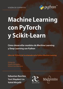 portada Machine Learning con Pytorch y Scikitlearn