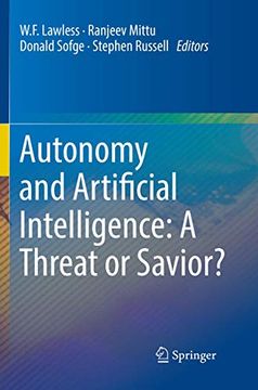 portada Autonomy and Artificial Intelligence: A Threat or Savior? (en Inglés)