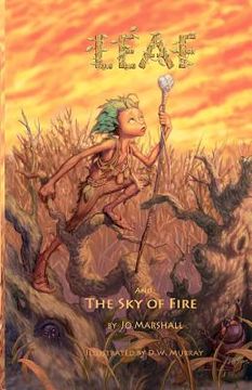 portada leaf and the sky of fire (en Inglés)