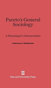 portada Pareto's General Sociology 