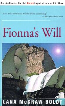 portada fionna's will (in English)