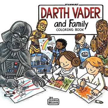 portada Darth Vader and Family Coloring Book 