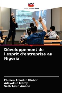 portada Développement de l'esprit d'entreprise au Nigeria (in French)