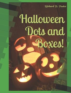 portada Halloween Dots and Boxes!: Game Book (en Inglés)