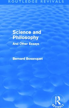 portada Science and Philosophy (Routledge Revivals): And Other Essays