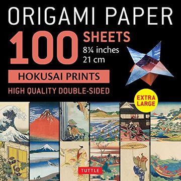portada Origami Paper 100 Sheets Hokusai Prints 8 1 (en Inglés)