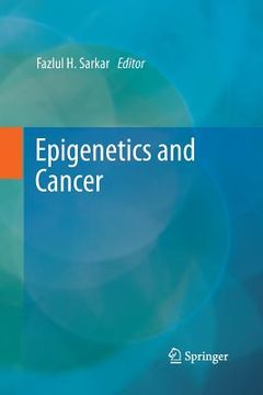 portada Epigenetics and Cancer (en Inglés)