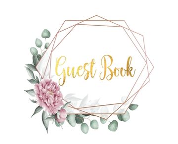 portada Landscape Wedding Guest book (Hardback cover) 