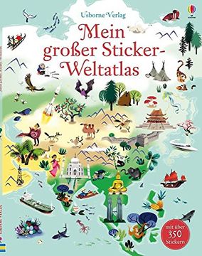 portada Mein Großer Sticker-Weltatlas (en Alemán)