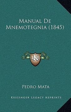 portada Manual de Mnemotegnia (1845)