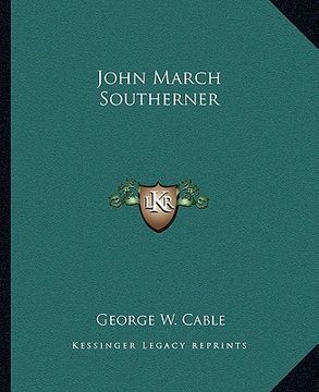 portada john march southerner (en Inglés)
