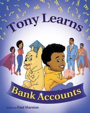 portada Tony Learns Bank Accounts (en Inglés)