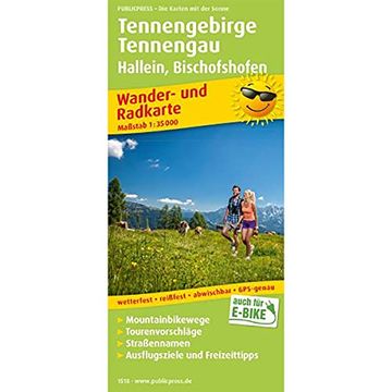 portada Tennengebirge, Tennengau, Hallein - Bischofshofen (en Alemán)