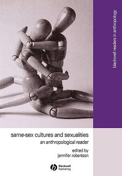 portada same-sex cultures and sexualities: an anthropological reader (en Inglés)