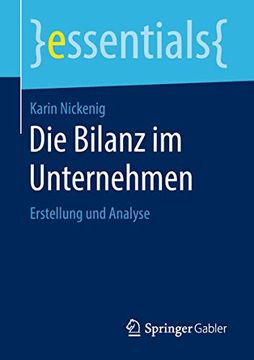 portada Die Bilanz im Unternehmen: Erstellung und Analyse (en Alemán)