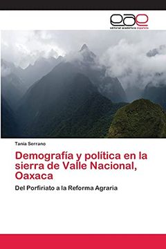 portada Demografía y Política en la Sierra de Valle Nacional, Oaxaca