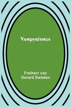 portada Vampyrismus (in German)