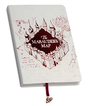 portada Harry Potter: Marauder's Map(Tm) Journal With Ribbon Charm (in English)
