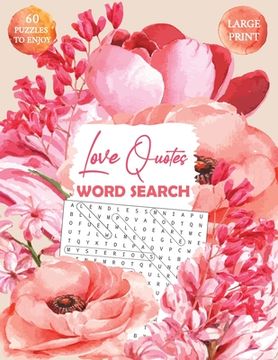 portada Love Quotes Word Search (en Inglés)